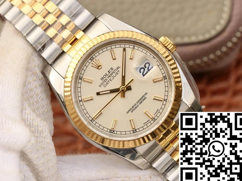 Gold 116233 AR Factory Yellow Rolex 36MM Datejust 0402